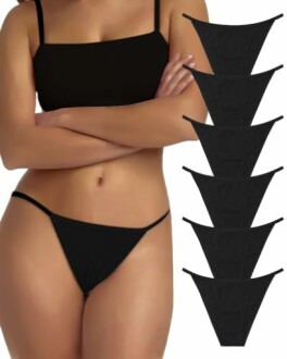 Levao Women's Knickers Cotton Bikini