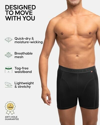 Danish Endurance Mens Boxers