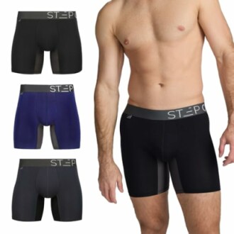 STEP ONE Mens Boxers Shorts Multipack