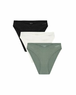 Organic Basics Women's Flex Organic Cotton Cheeky Briefs